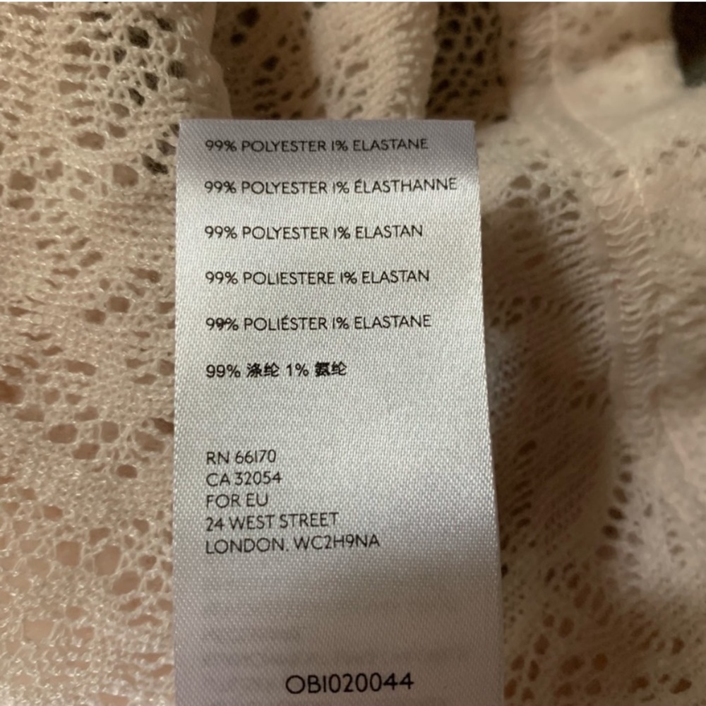 NWT Free People XS Coffee In The Morning Lace Tunic - Picture 9 of 9